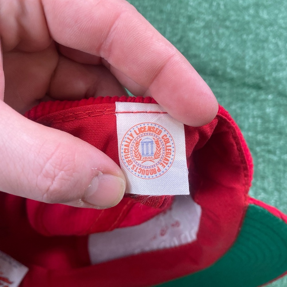 Vintage 80’s Nebraska NCAA Corduroy Hat - Picture 7 of 7